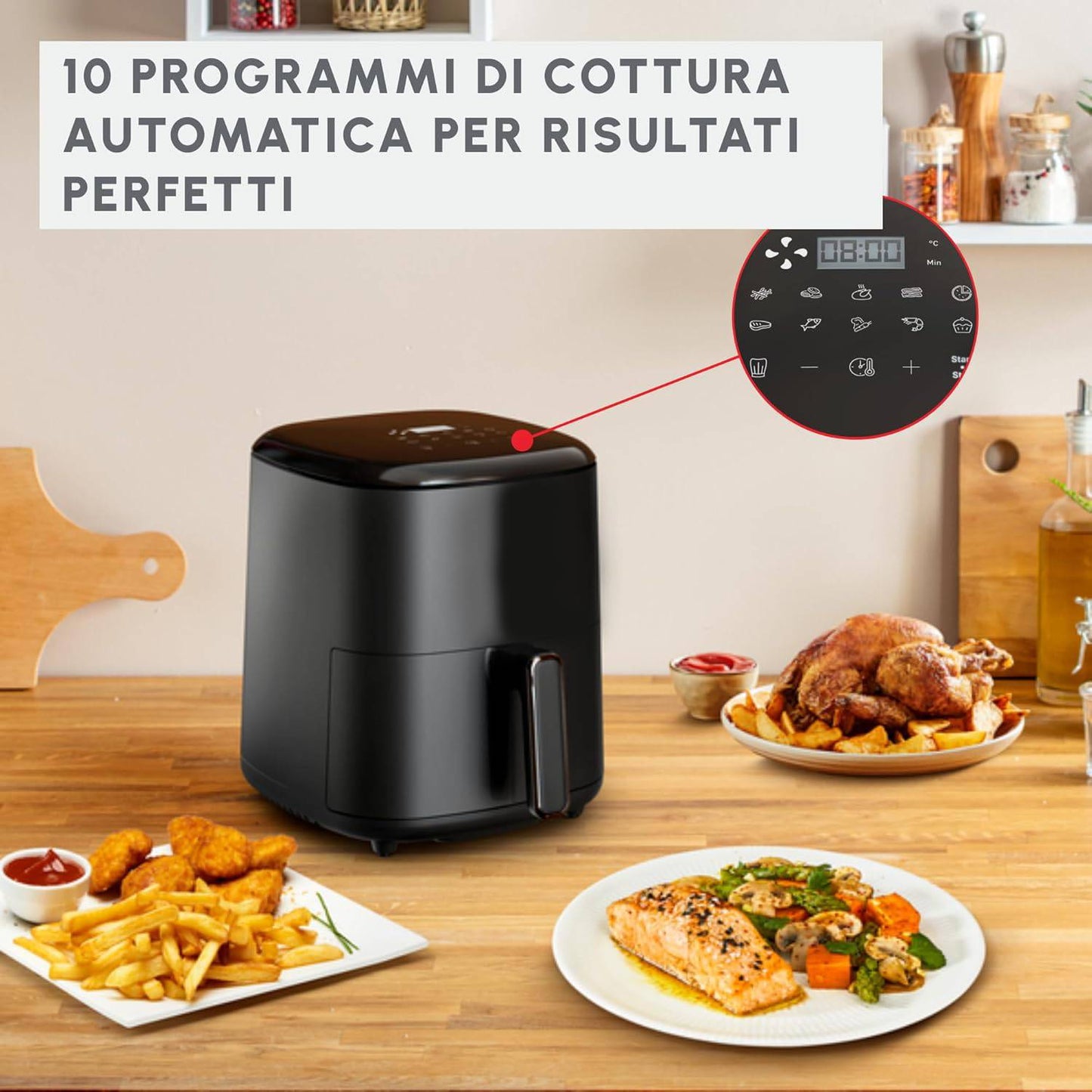 Friggitrice ad Aria Deluxe