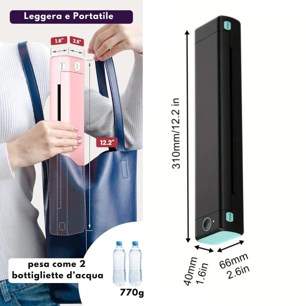 Stampante Portatile Senza Fili