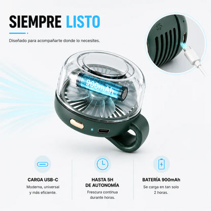 FRESKO™ - Ventilador portátil ultraligero