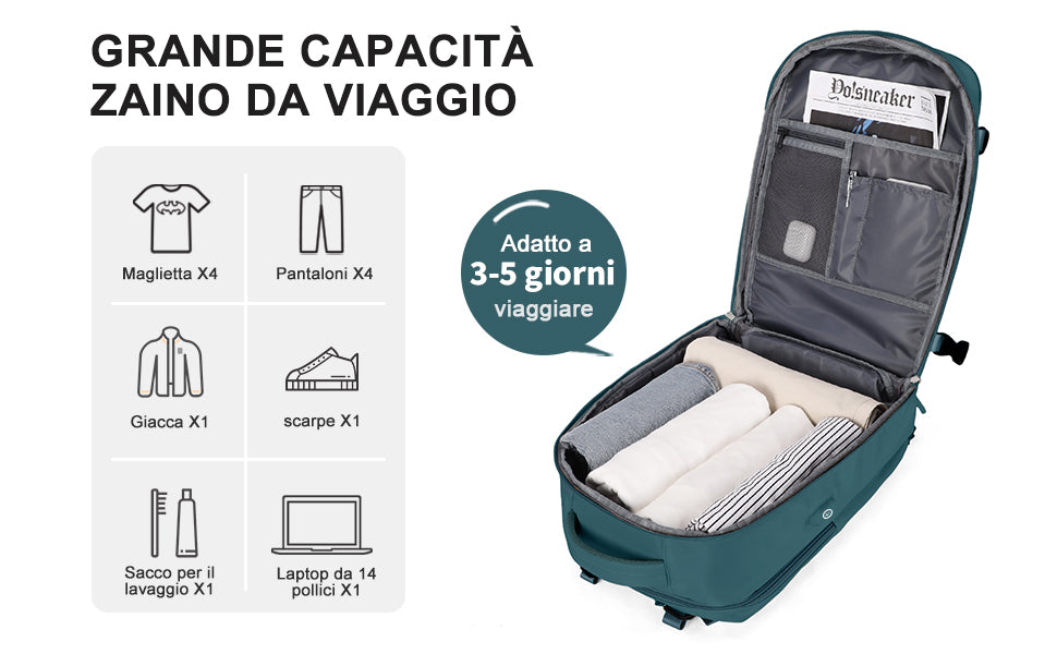 Zaino da Viaggio Oggita